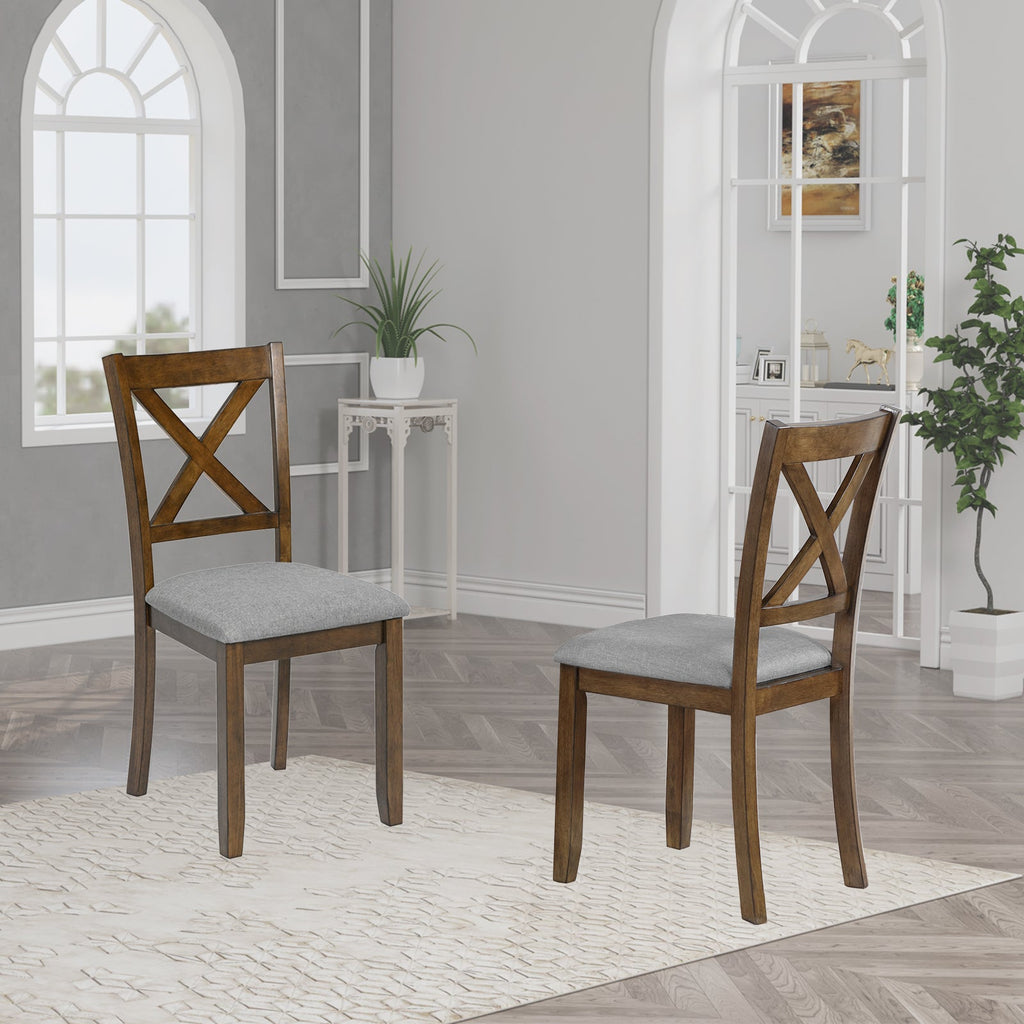 Kitchen Chair with Padded Seat (Set of 4)