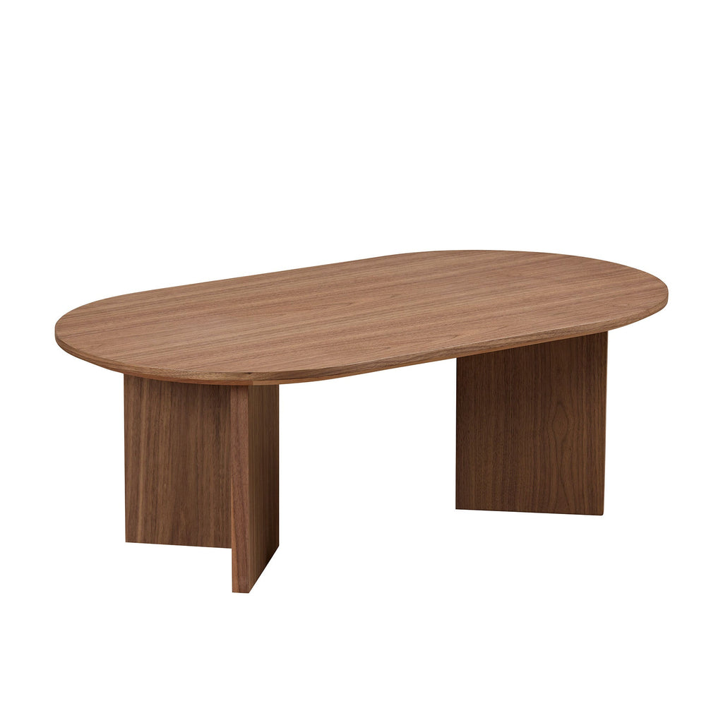 Length 39.37 Inch MDF Oval Coffee Table