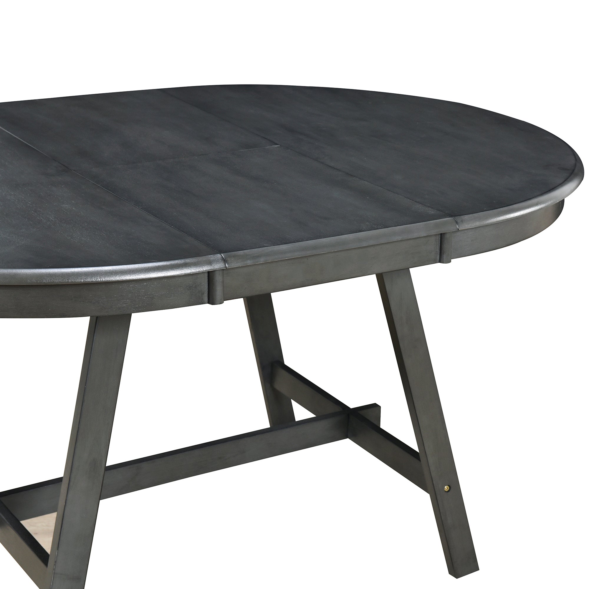 Modern Farmhouse 5-Piece Wood Dining Table Set