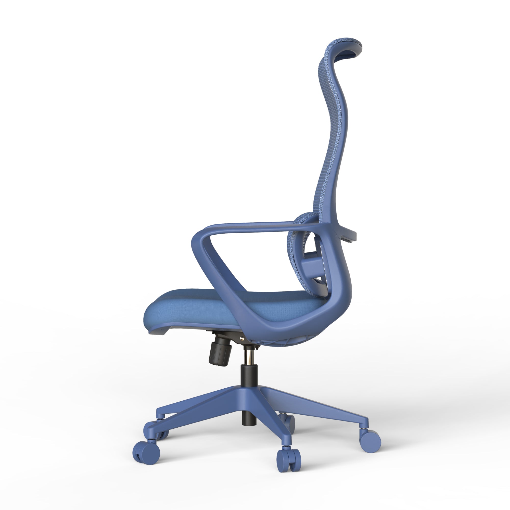 Modern Executive Office Chair with Adjustable Height Lumbar Support