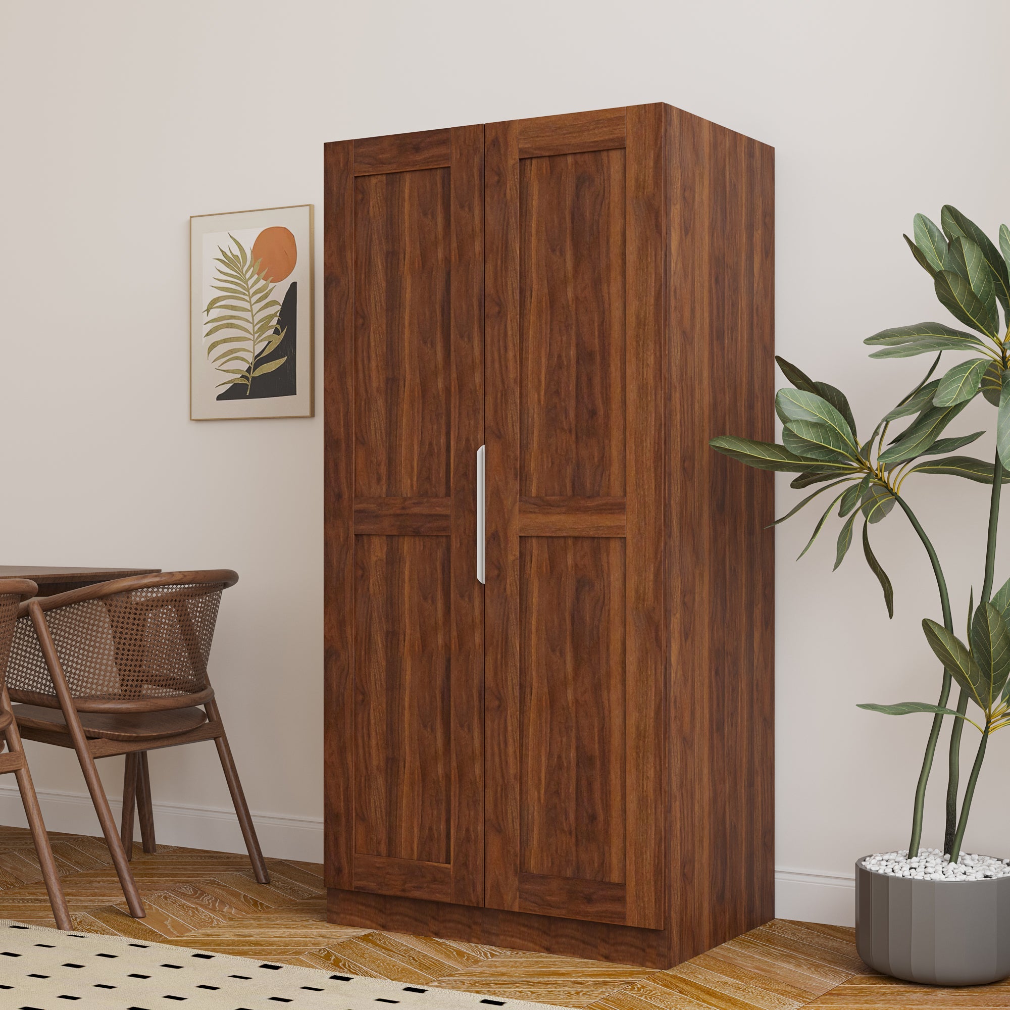 62.99in Pantry Cabinet for Living Room and Dinning Room