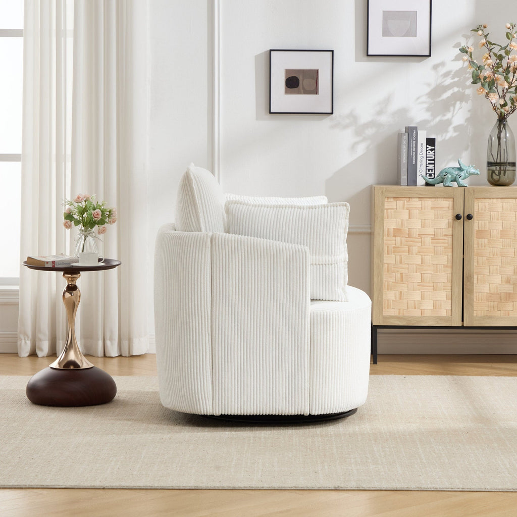360° Smooth Swivel Living Chair