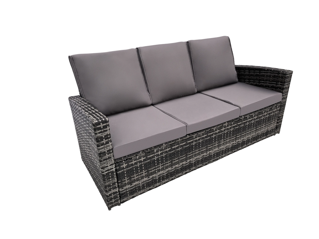 Outdoor Sectional Patio Set Half Moon Round Sofa for Backyard Garden