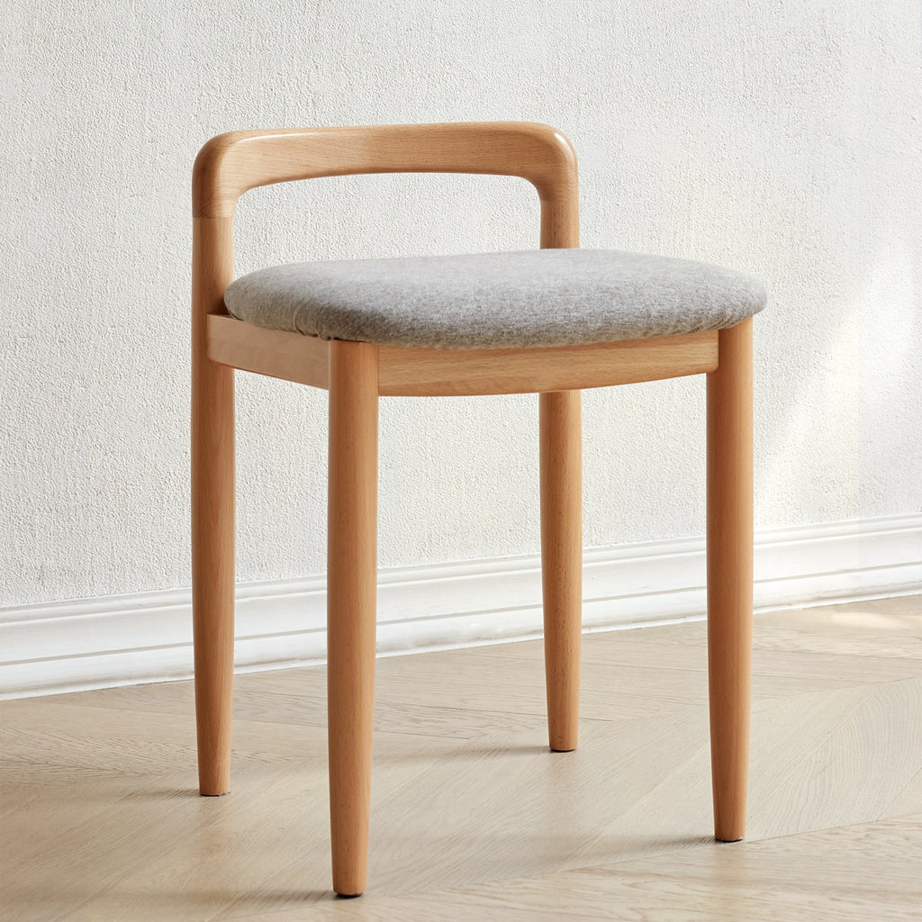 Natural Solid Beech Wood Bench