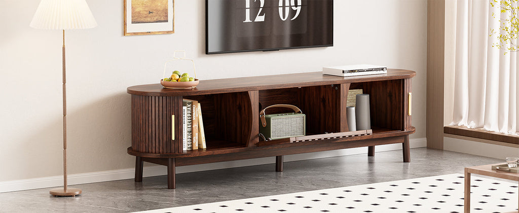 Modern Farmhouse TV Stand for 75' TVs