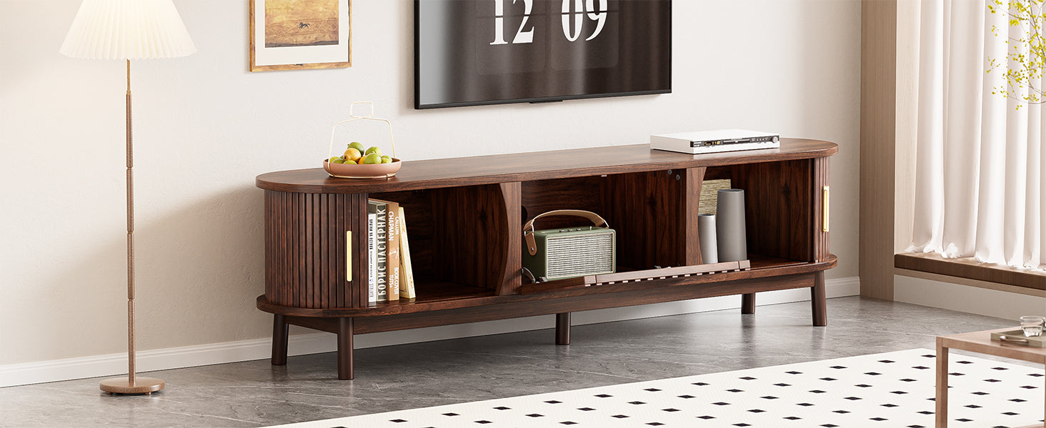 Modern Farmhouse TV Stand for 75' TVs