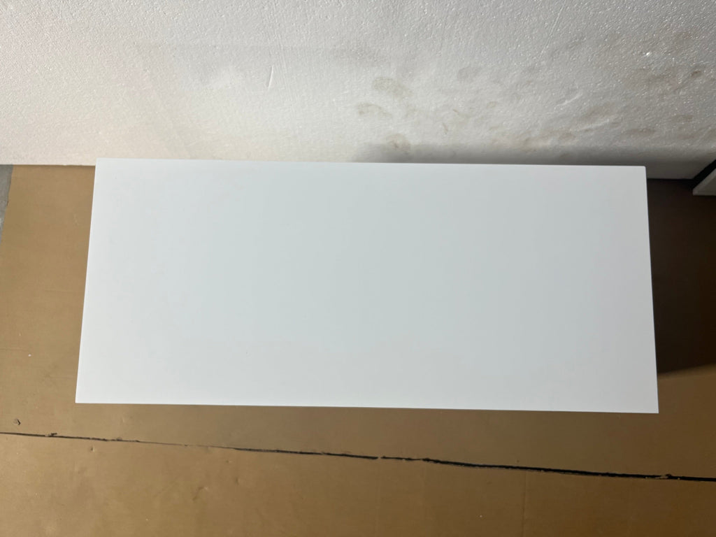 White Wooden Open Toy Storage Box for Kids
