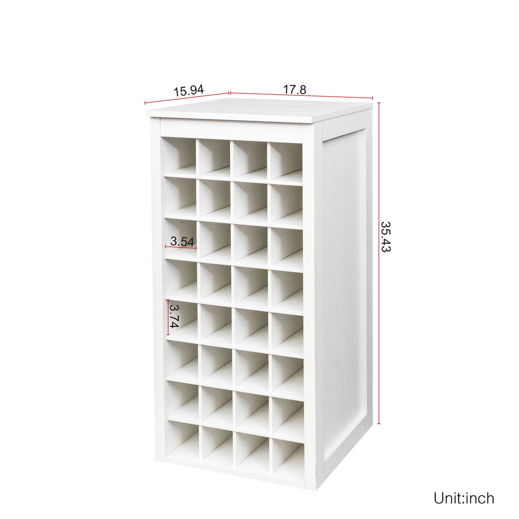 Walnut Color Modular 32 Buffet Cabinet
