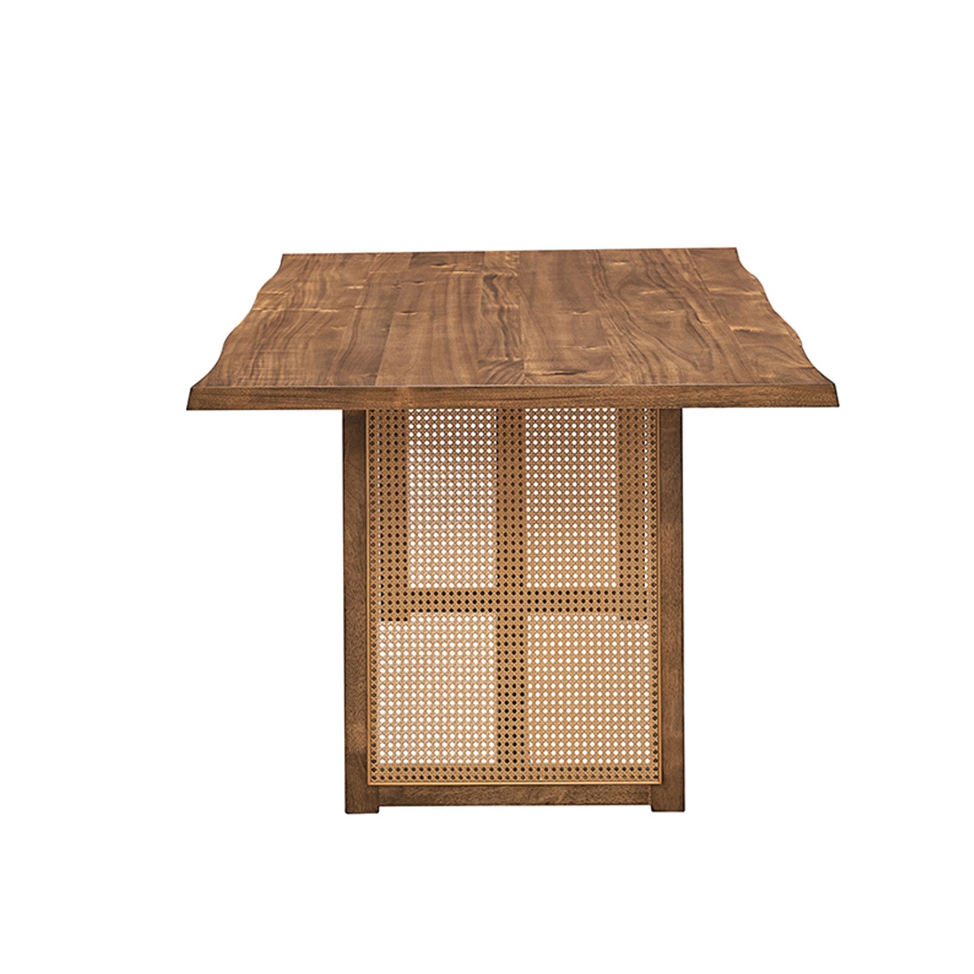 86.61 Inch Oversize Rectangular Waves Dining Table
