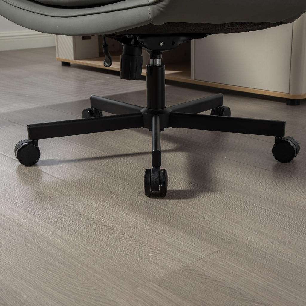 Pet Friendly Criss Cross Chair Swivel Task Office Chairs with Wide Seat