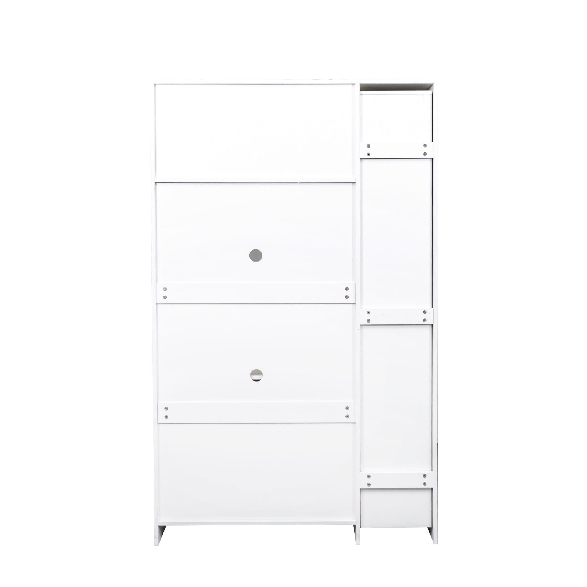 Farmhouse Pantry Organizers Cabinet with 4 Doors