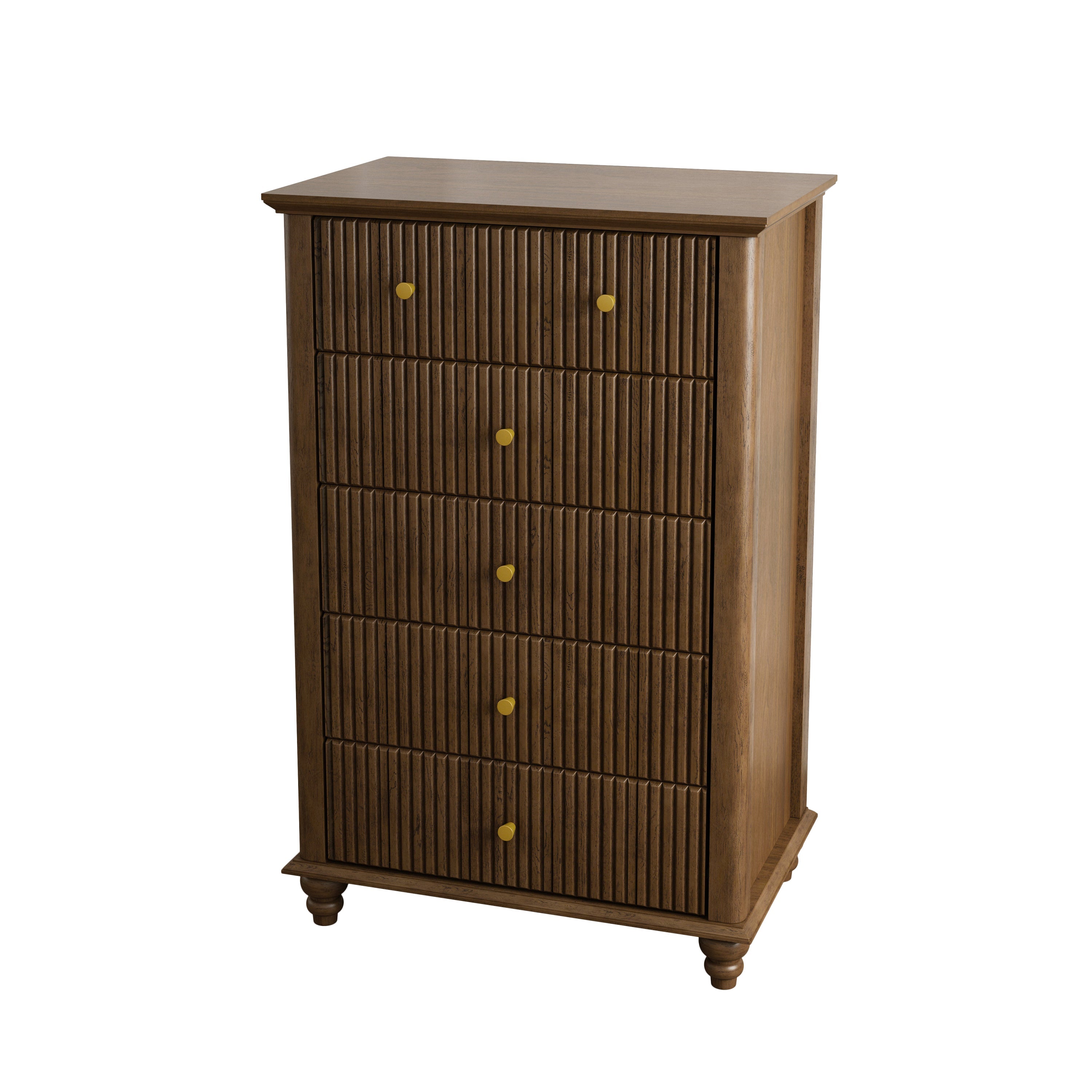 45 Inch Tall Modern Chest of Drawers