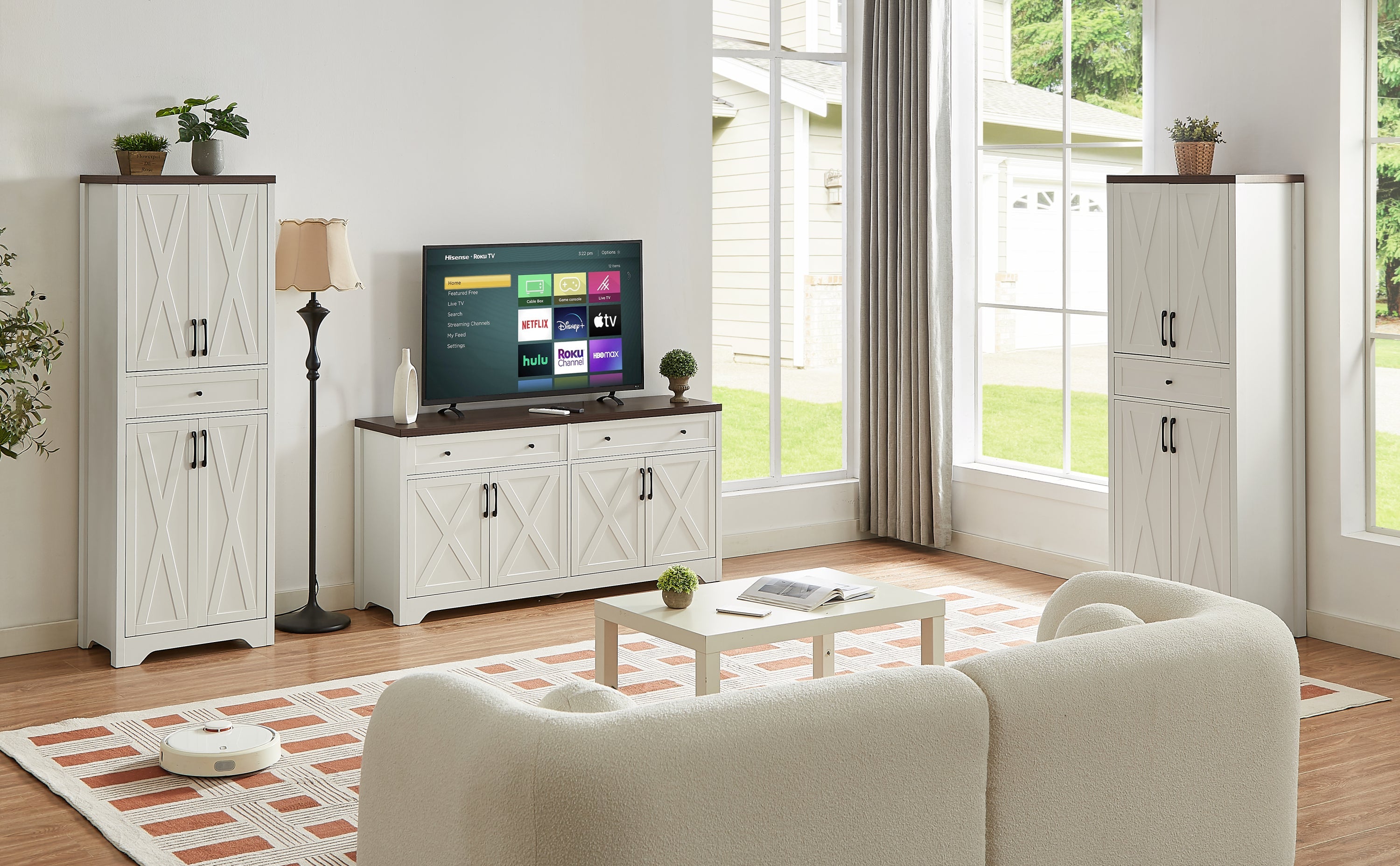 68' High Multi-functional Living Room Sideboard