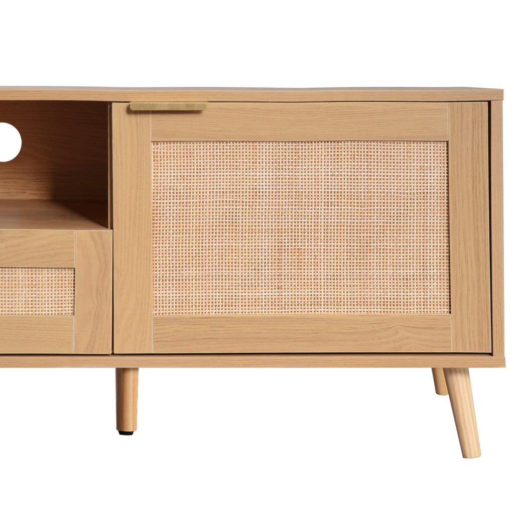 Modern Rattan TV Stand for TVs