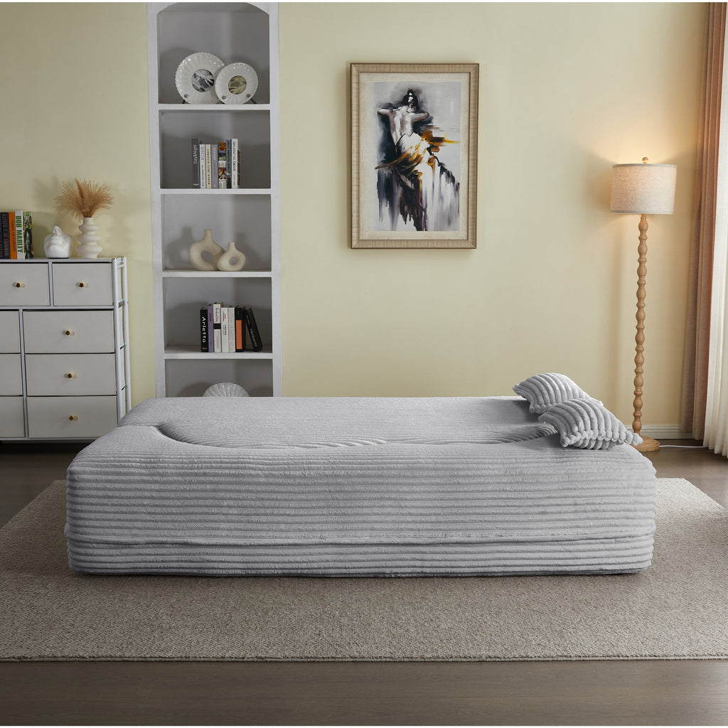 Full Size Convertible Floor Sleeper Sofa Bed