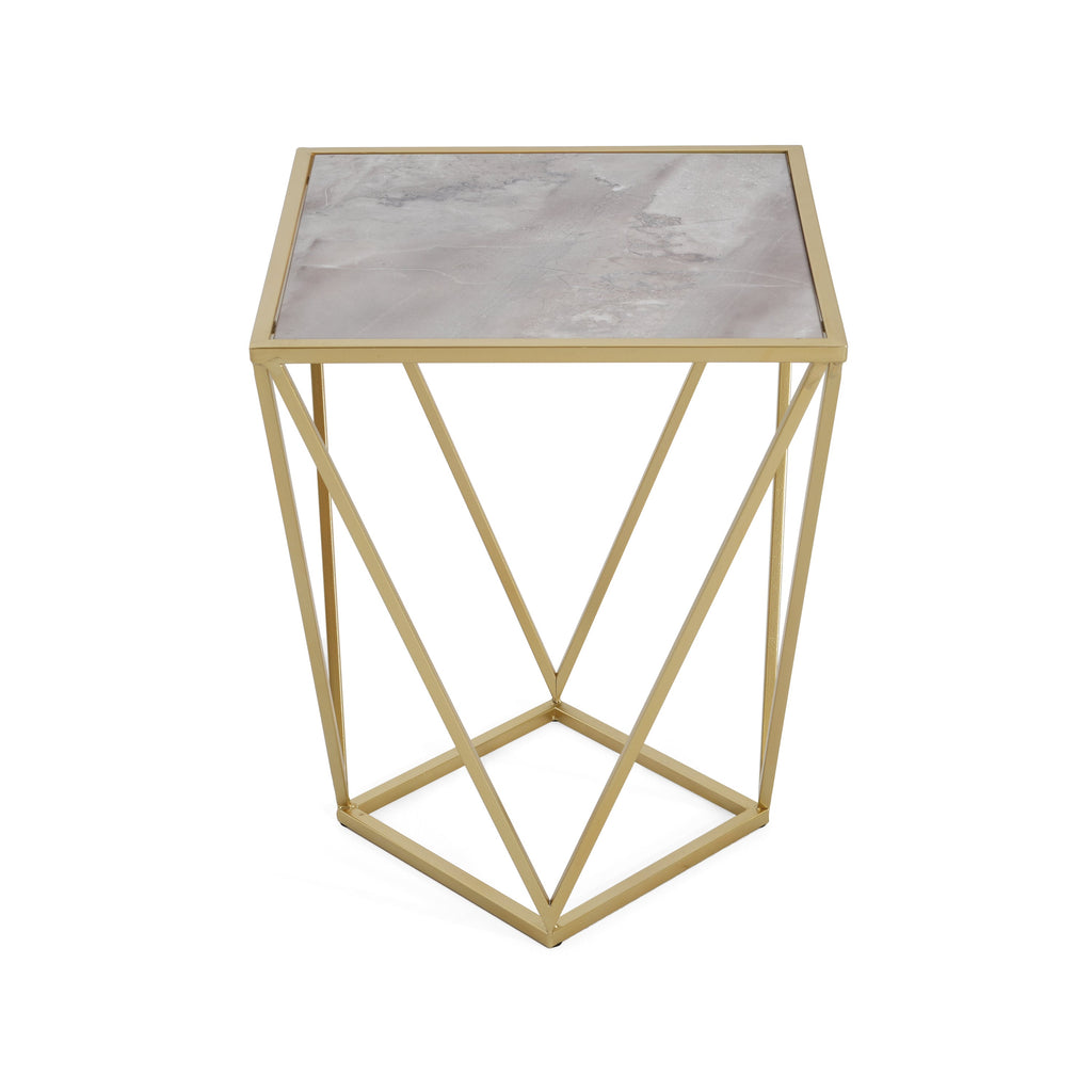 Creative Simiple Glass Side Table