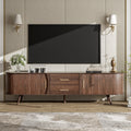 Mid-Century Modern TV Stand for 80' TV