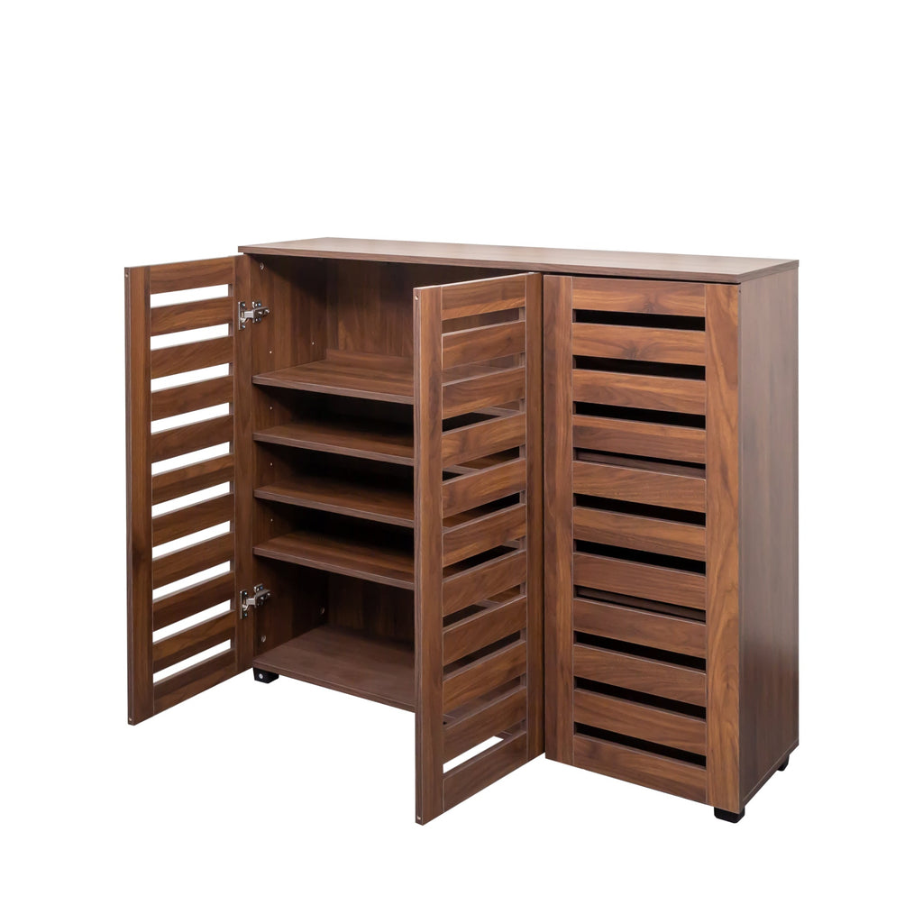 5-Tier Shoe Storage Cabinet with Adjustable Shelves
