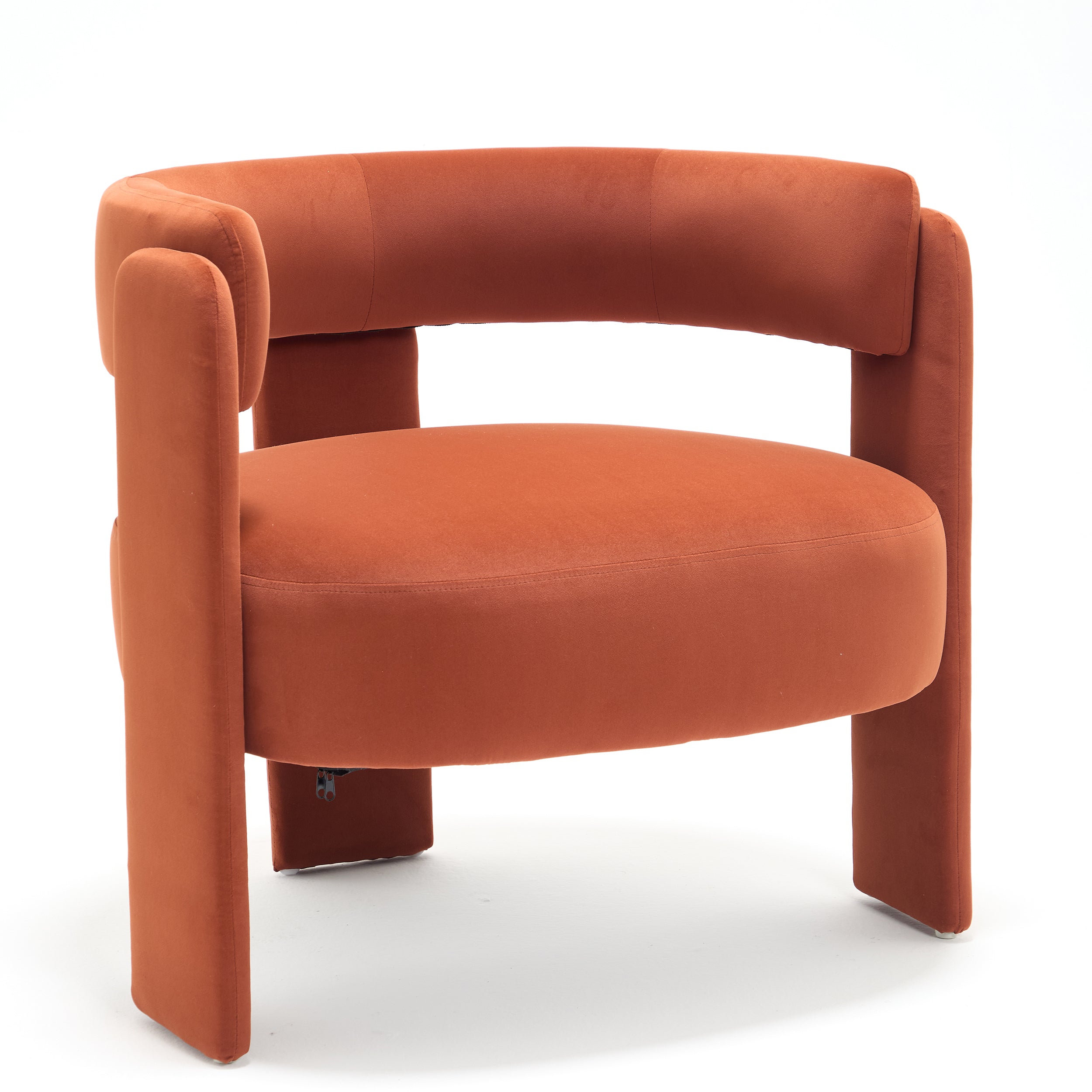 Mid-Century Velvet Comfy Single Sofa Accent Chair