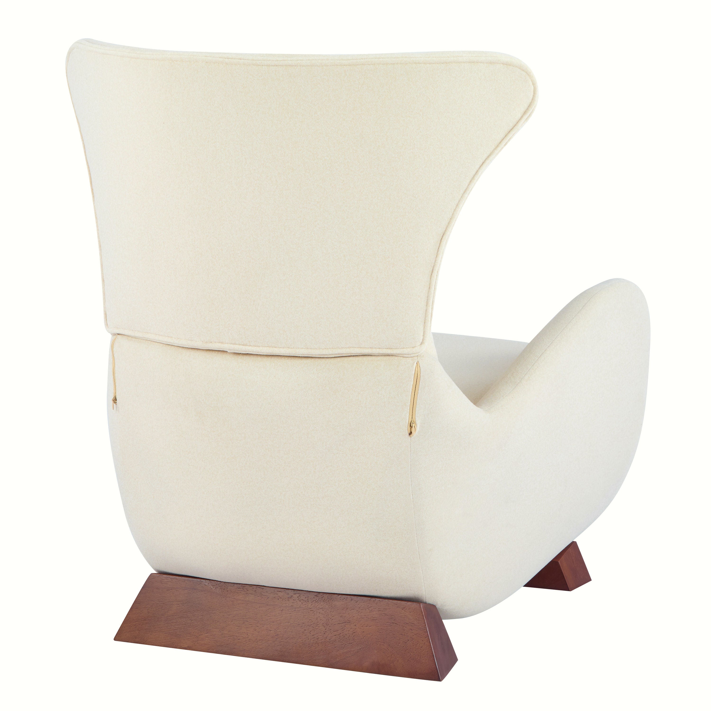 Modern Brown Polyester Accent Chair with Pet/Storage Space