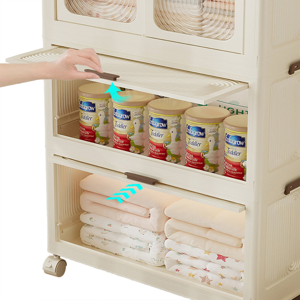 Portable Wardrobe Closet Storage Organizer