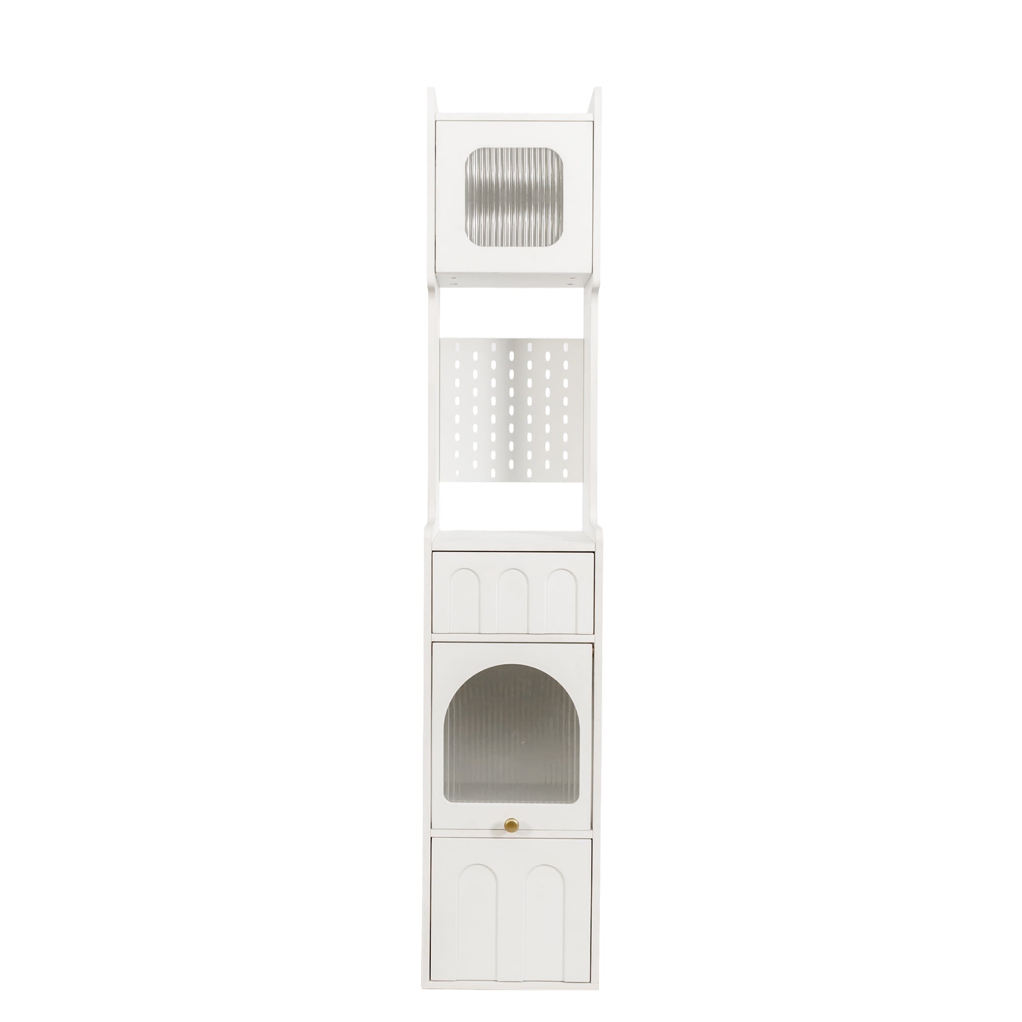 White Sideboard Storage Cabinet