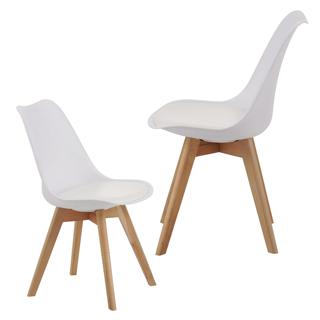 Medieval Modern Style Dining Chairs (Set of Four)