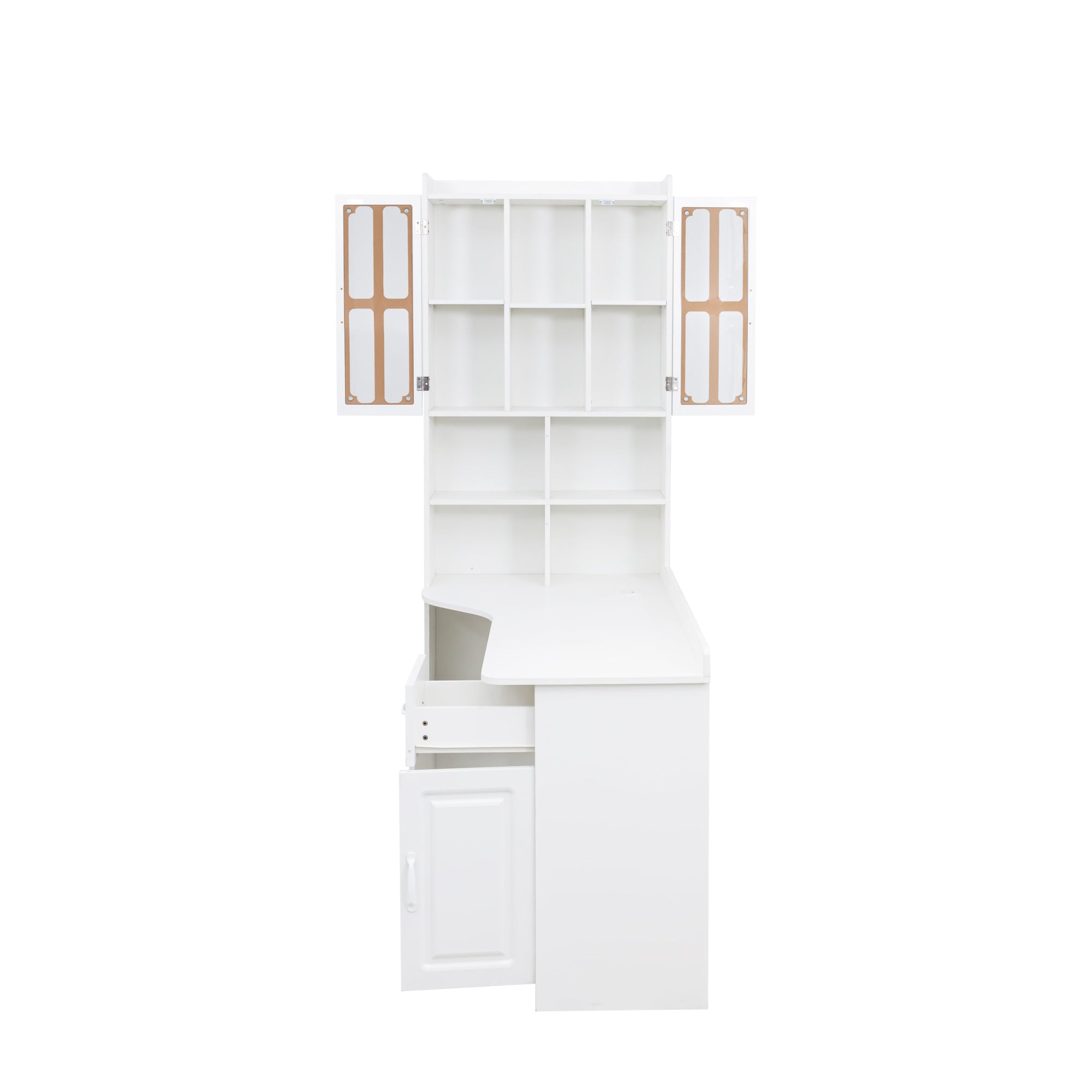 L-Shaped Design Corner Computer Desk for Home Office