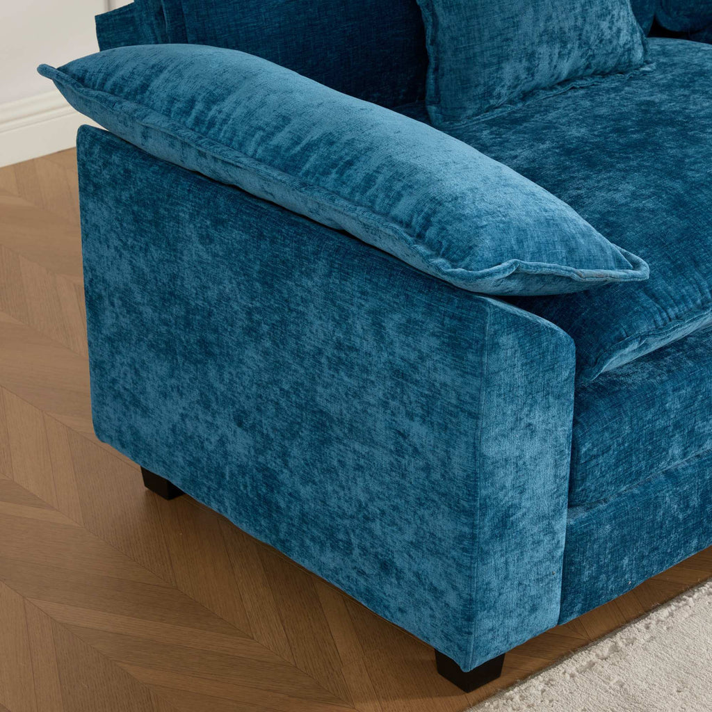 Modern Sectional Cloud Sofa Single Seat (Ottoman is Not Included)