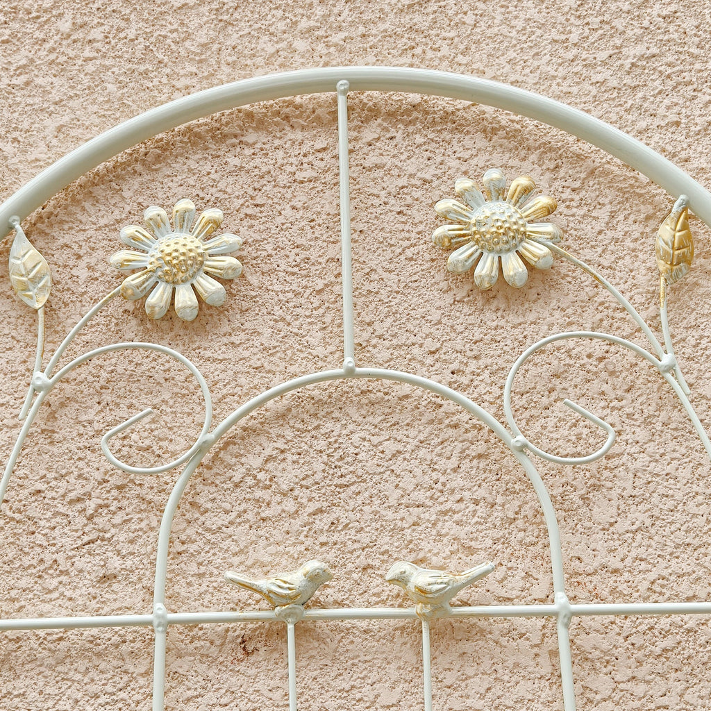 Metal Garden Trellis 71' x 19.7' Rustproof Trellis for Outdoor Flower Support