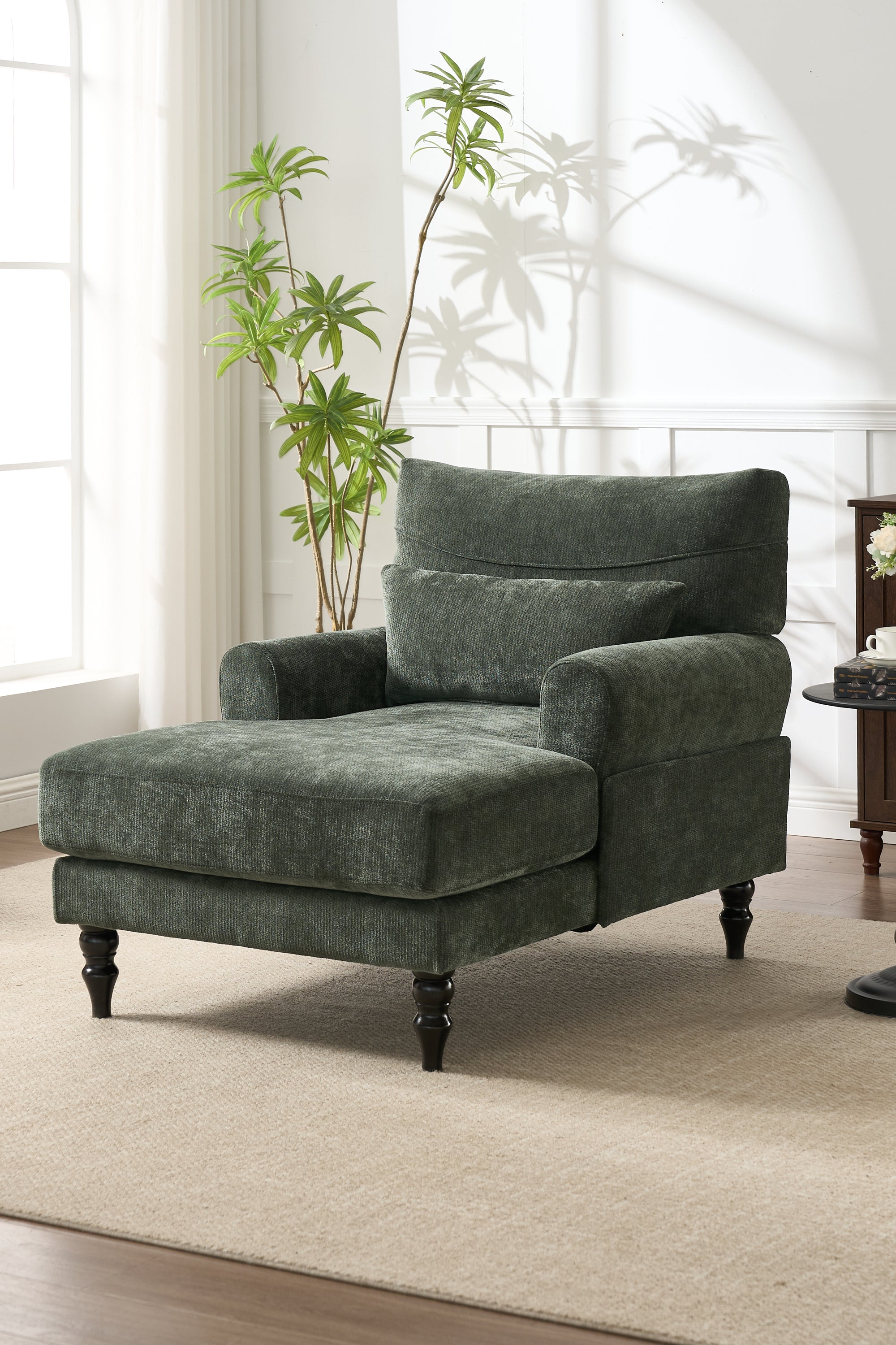 Modern Upholstered Indoor Leisure Sofa Chair