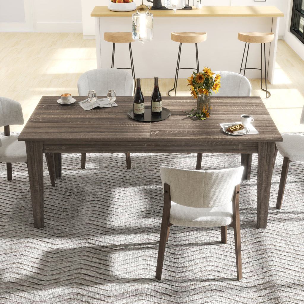 106.3in  Large Extendable Dining Table