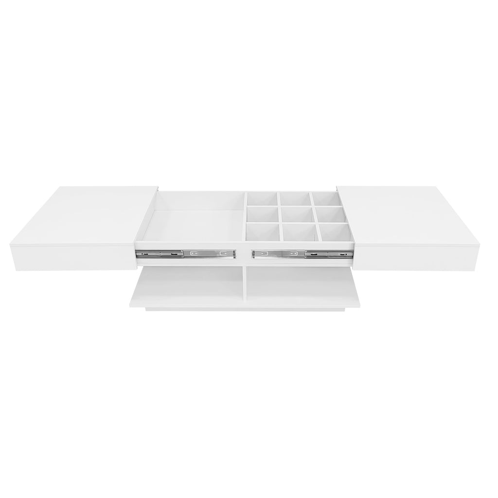 41.3''-76.7'' Multifunctional Adjustable Coffee Table