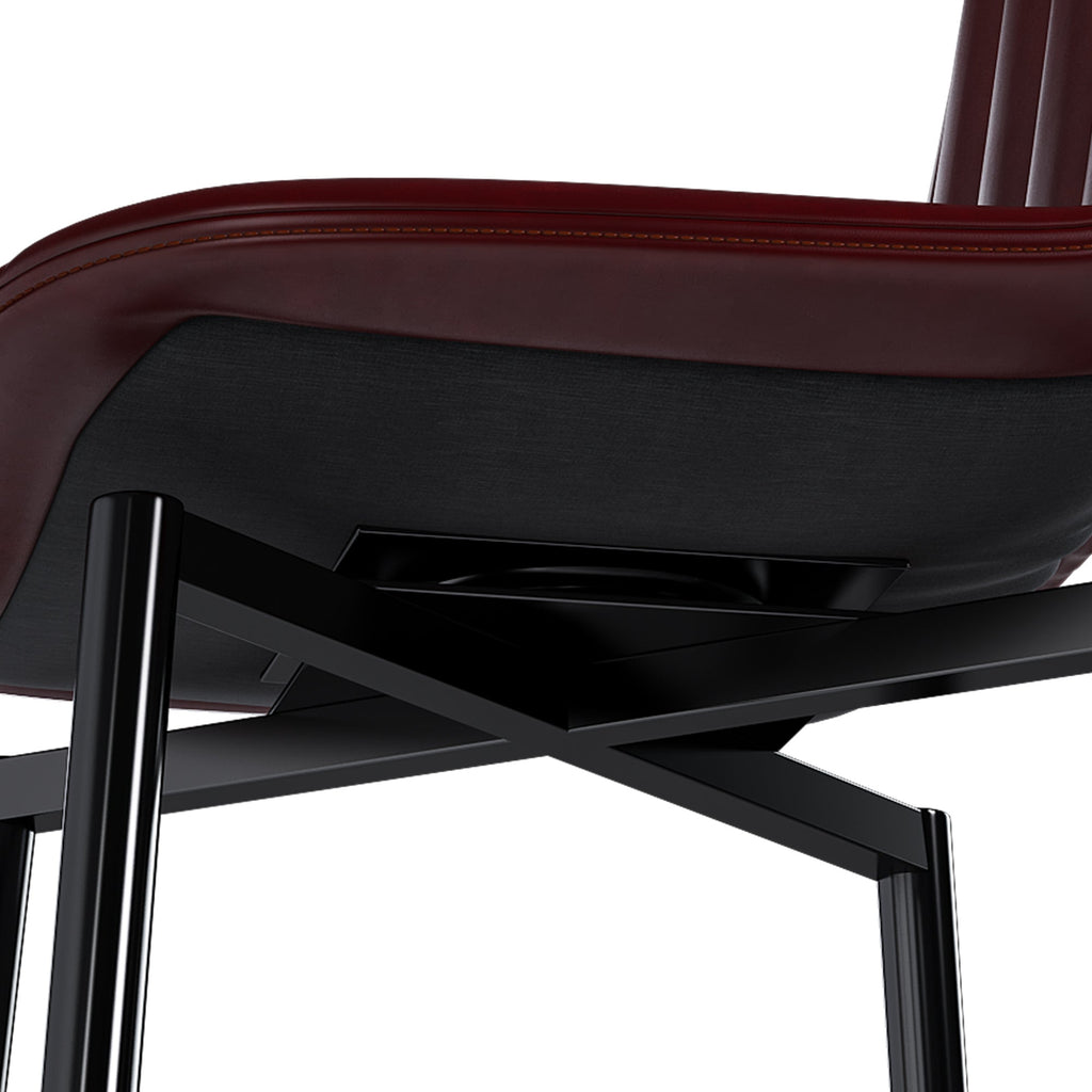 Modern Bar Stools with Swivel Mechanism (Set of 2)