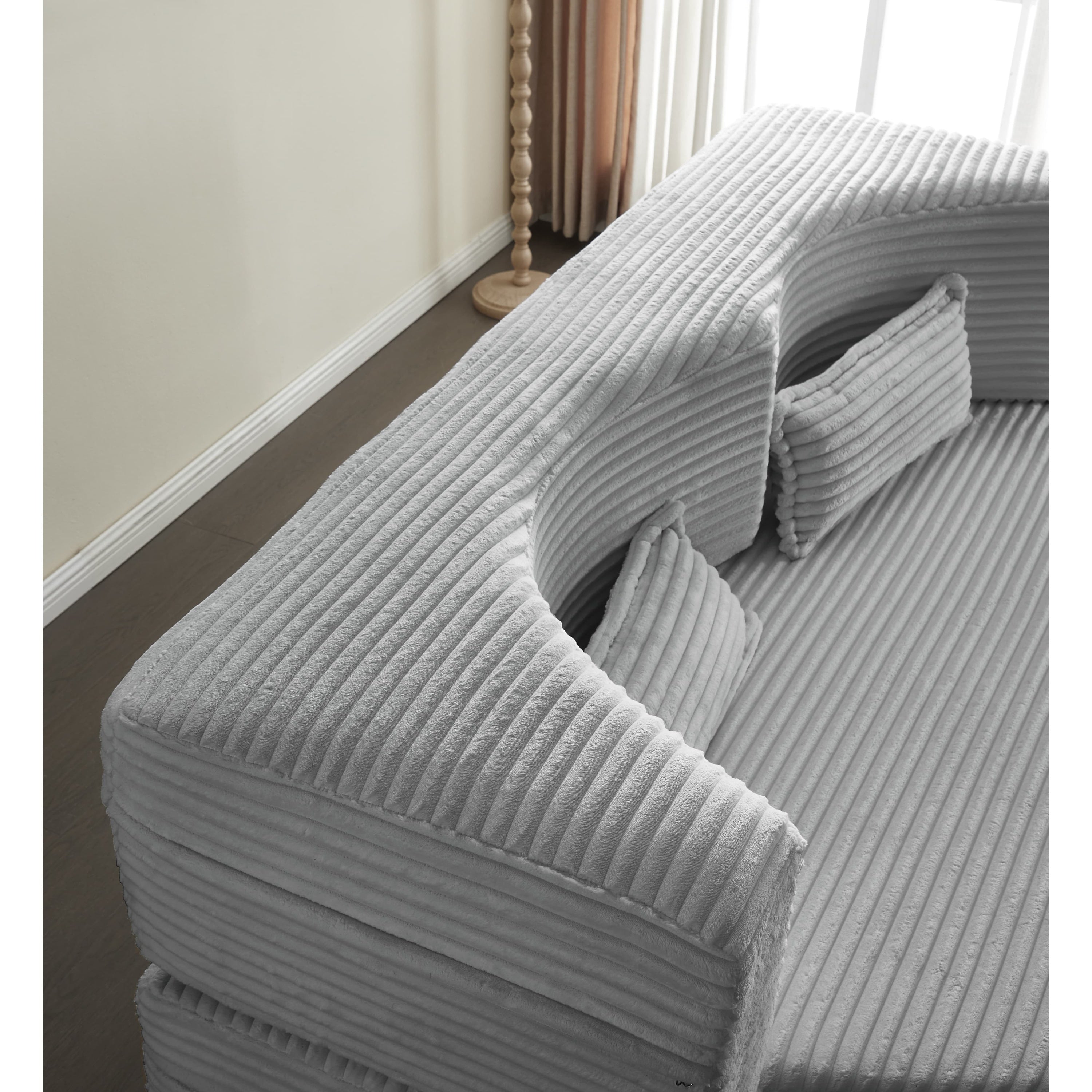Full Size Convertible Floor Sleeper Sofa Bed