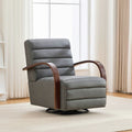 Modern Upholstered 360° Swivel Accent Chair