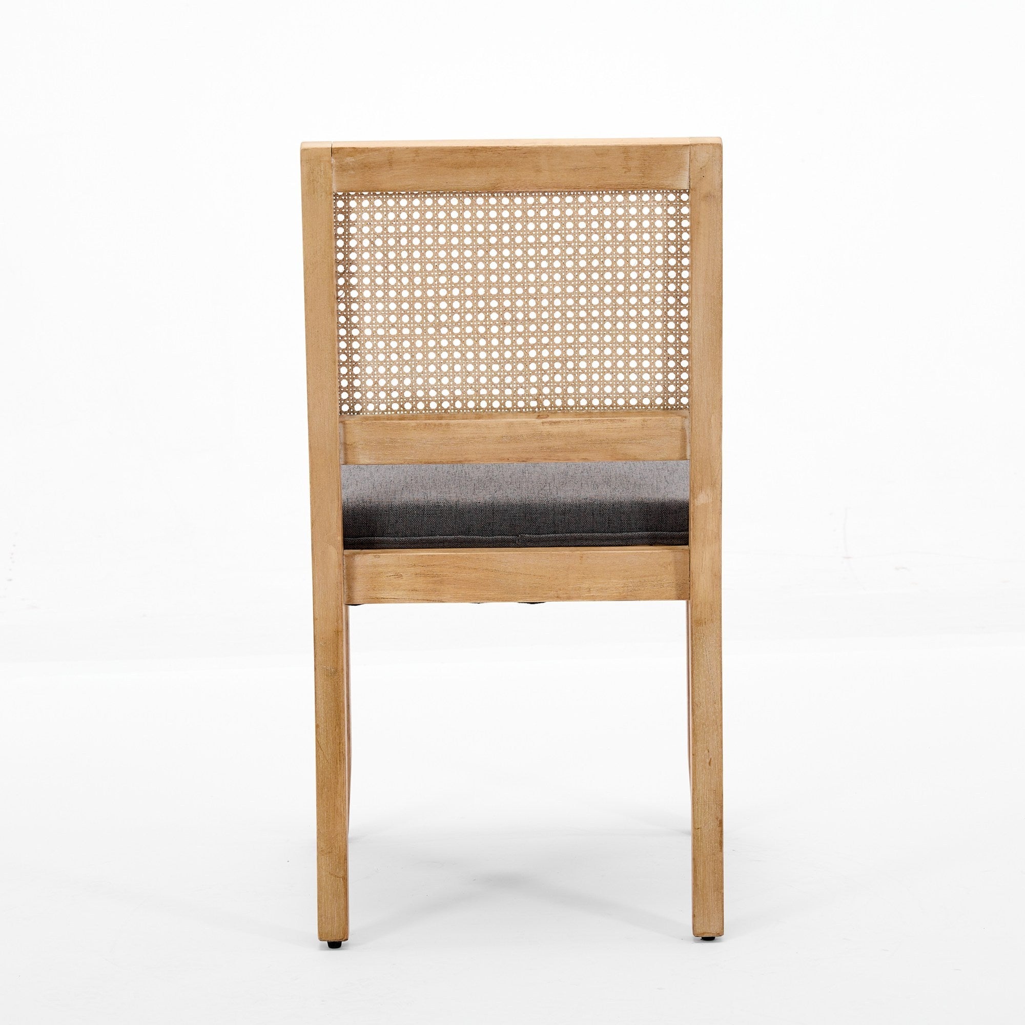 Farmhouse Rattan Dining Chairs (Set of 2)