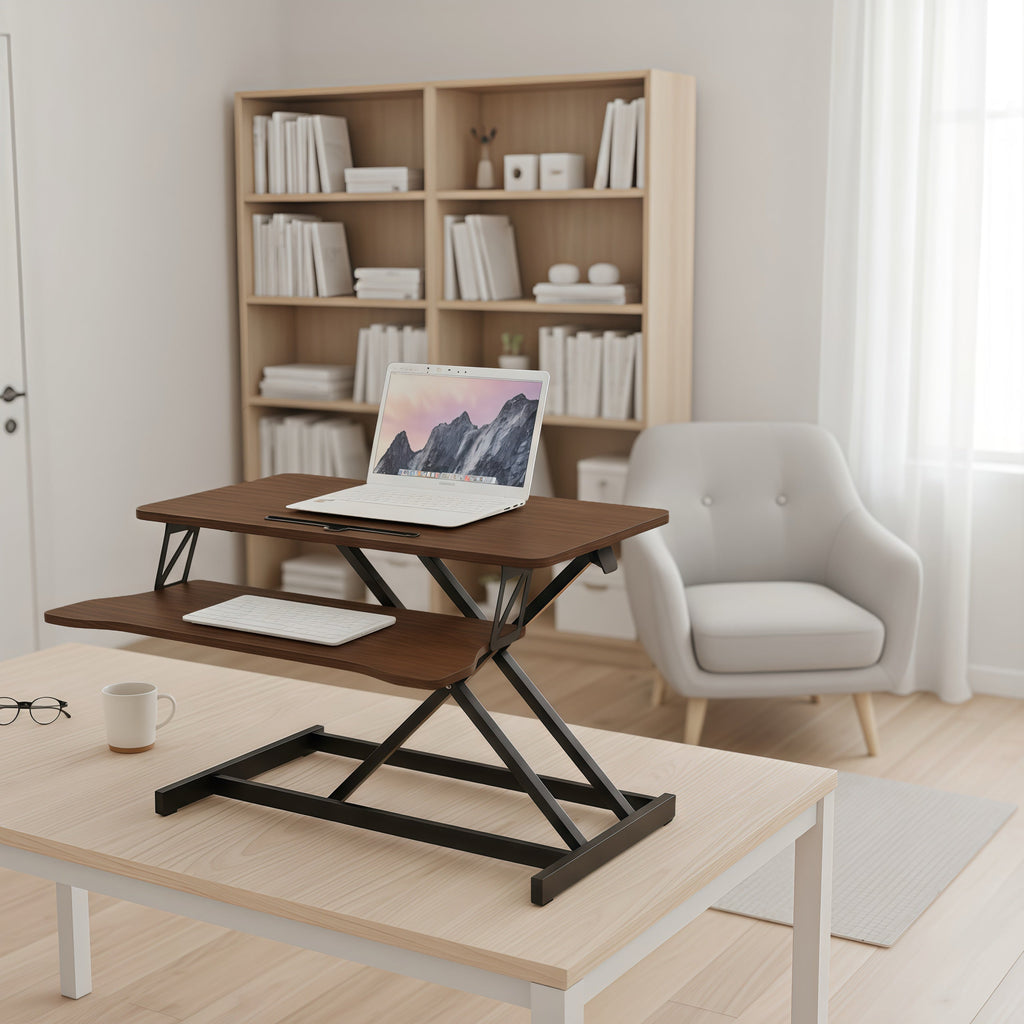 32 Inch Desk Converter Height Adjustable Sit to Stand Rise