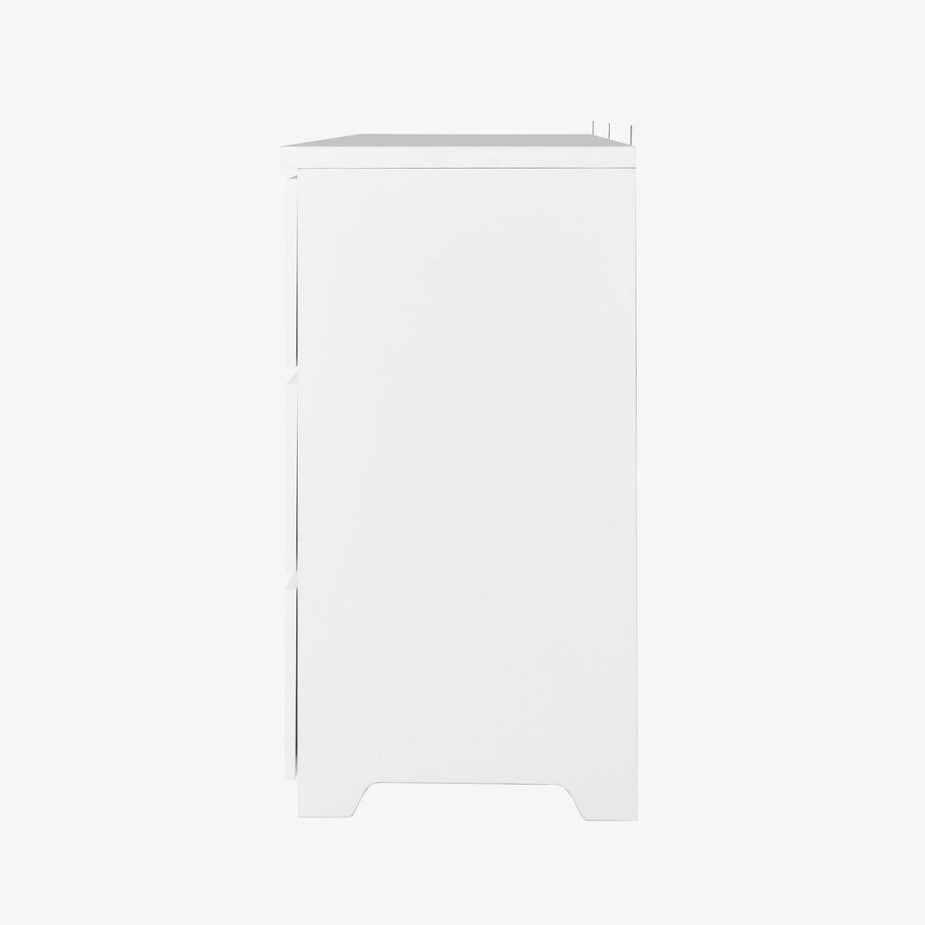 White 9 Drawer Cabinet for Bedroom