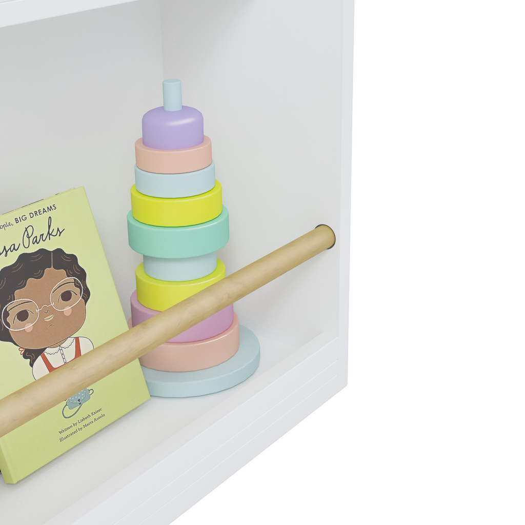 3 Tier Montessori Kids Book Display Rack