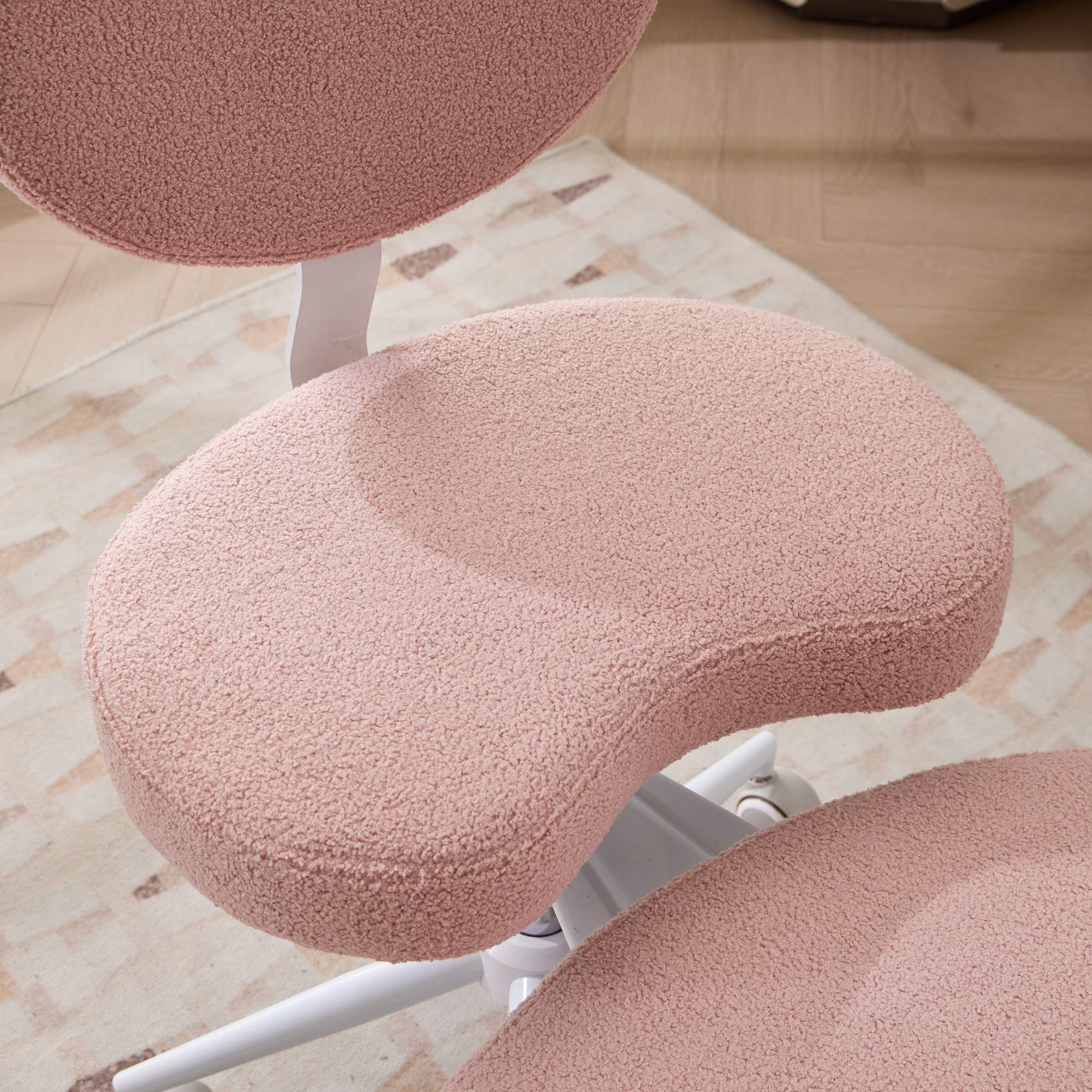 Teddy Meditation Cross Legged Chair with Wheels