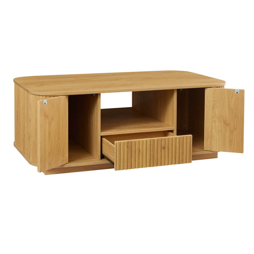 46.5' Modern Luxury Oval Coffee Table