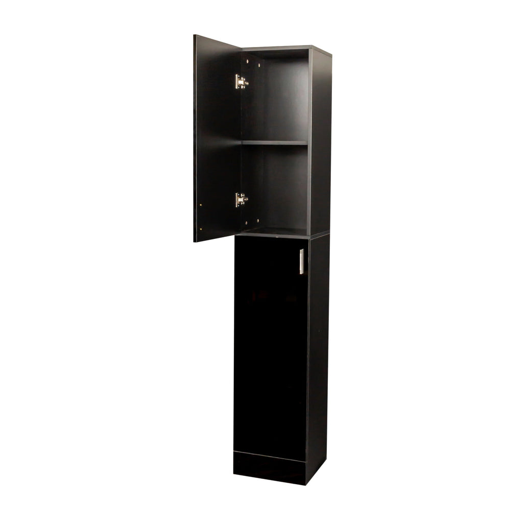 Elegant White Freestanding Cabinet for Kitchen and Dining Room