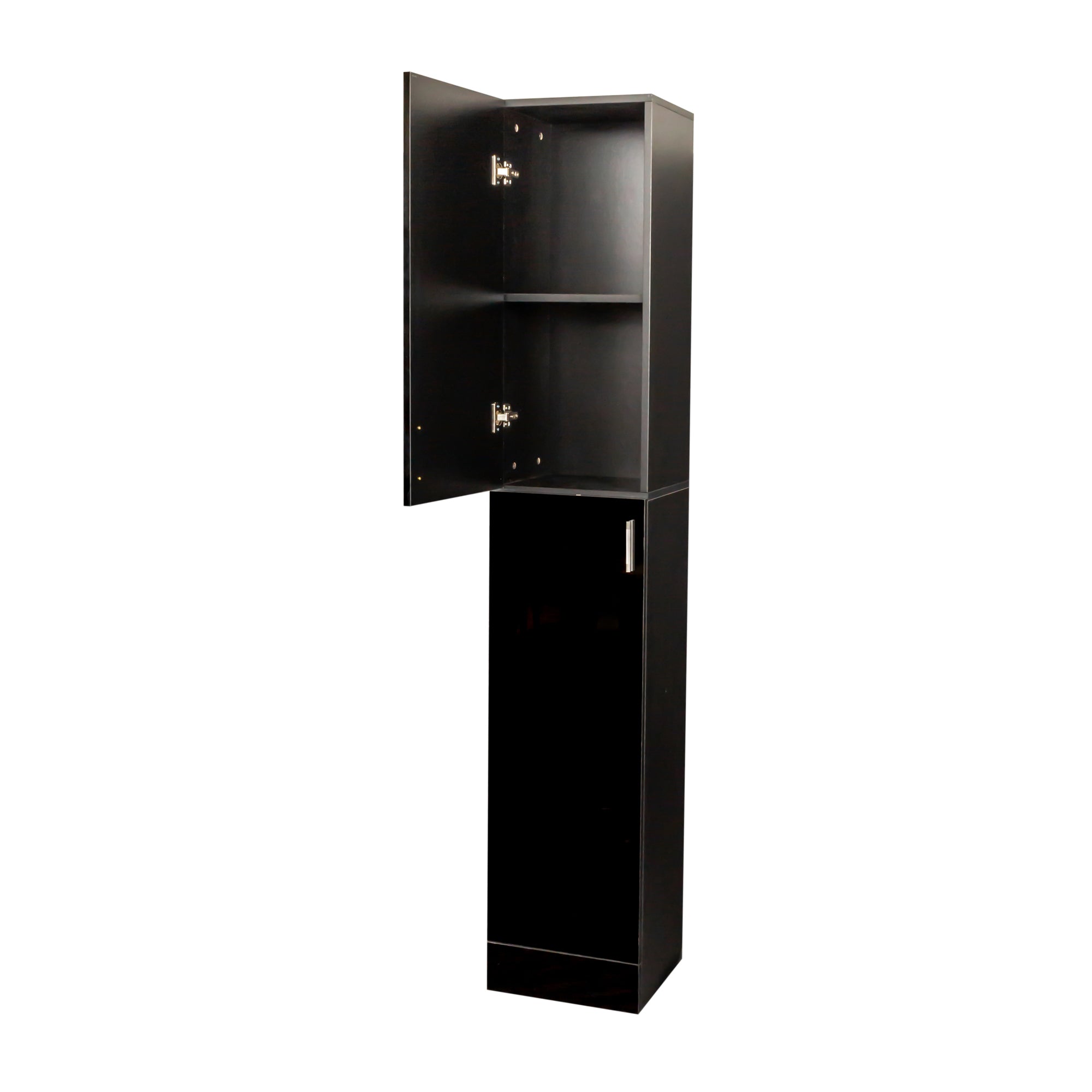 Elegant White Freestanding Cabinet for Kitchen and Dining Room