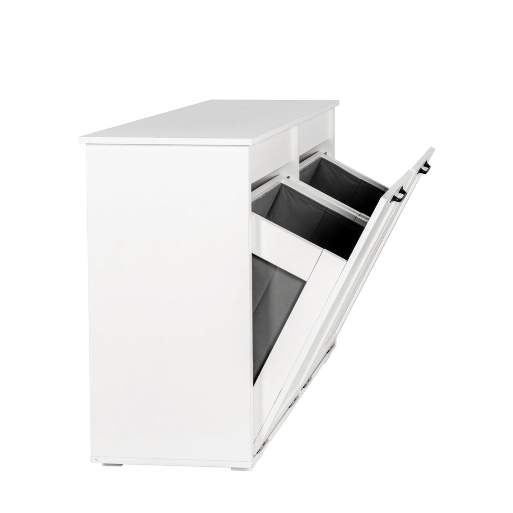 Laundry Cabinet with 2 Removable Liner Bags