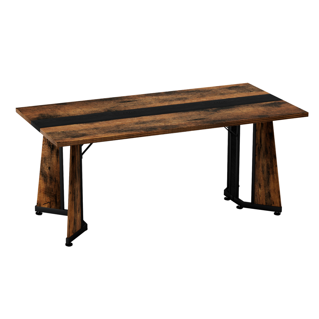 Rustic Rectangular Large Dining Table
