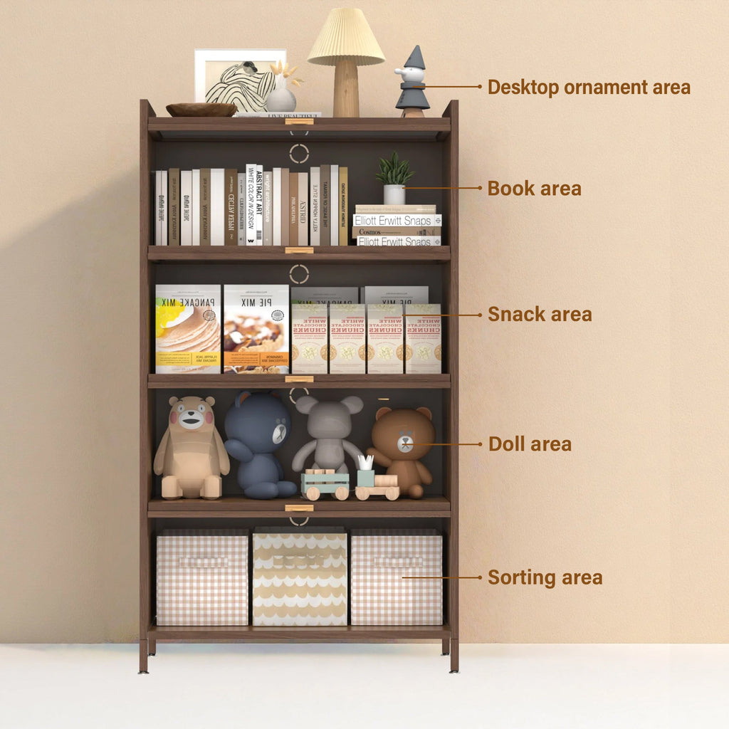 57'' Tall Metal 4 Flip Doors Cabine
