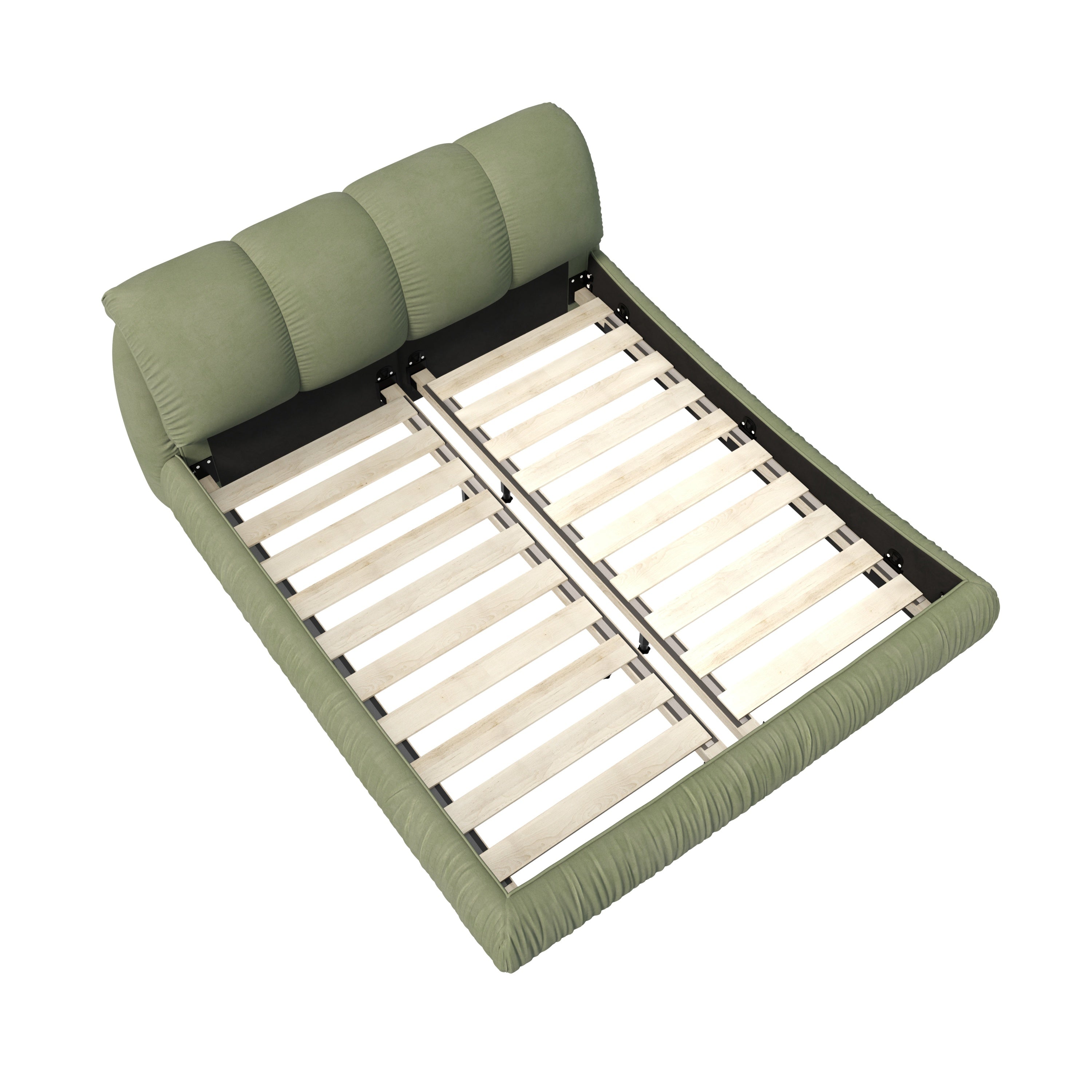 King/Queen Size Luxury Upholstered Platform Bed