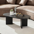 Length 39.37 Inch MDF Oval Coffee Table