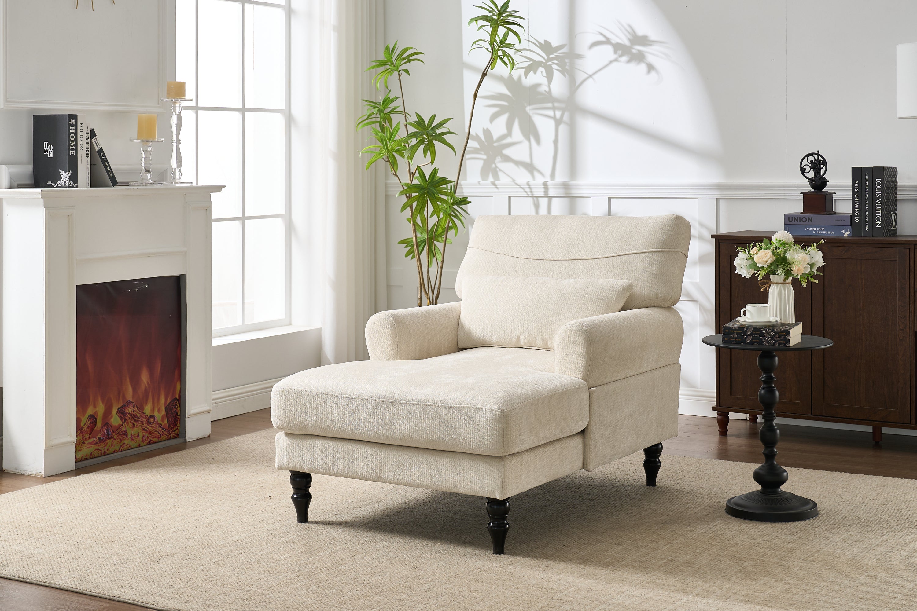 Modern Upholstered Indoor Leisure Sofa Chair